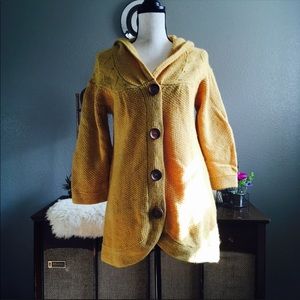 Anthropologie Sleeping on Snow Large Sweater